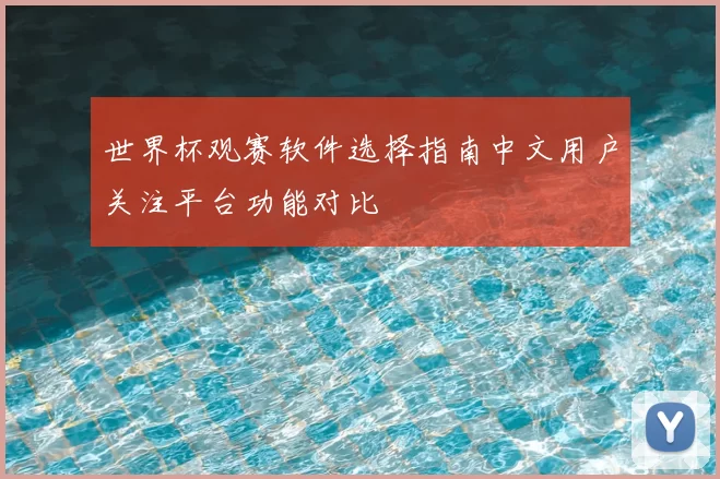 世界杯观赛软件选择指南中文用户关注平台功能对比